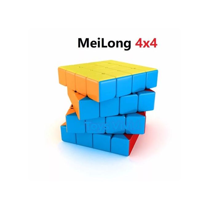 Moyo Cube Meilong MF4 4x4 magic cube stickerless 4x4x4 speed moyu cube kids toys