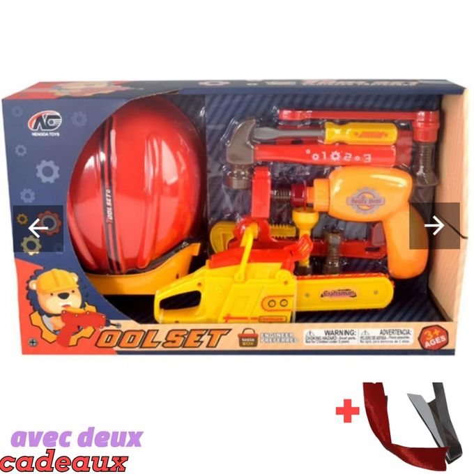 Generic Jouets Pour Enfants Toolbox Accessoires Pour Perceuses Pour Enfants  - Prix pas cher