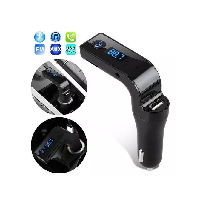 Car G7 Kit Bluetooth pour voiture / Lecteur Musique MP3 SD USB