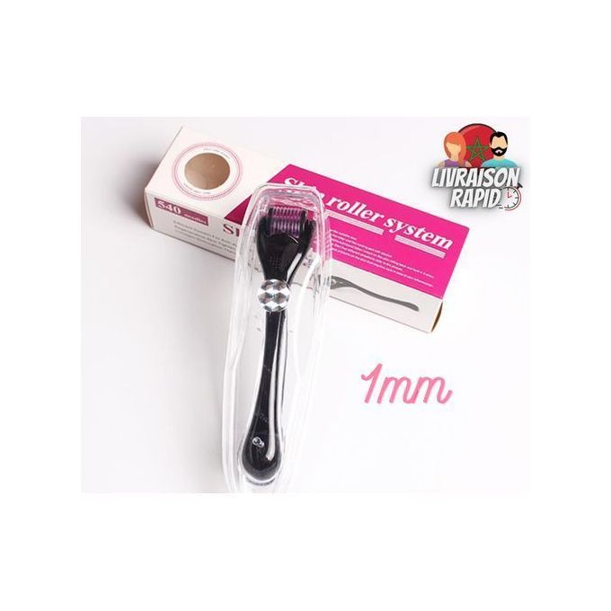 Roulette micro-aiguilles 1mm Derma Roller pour régénération