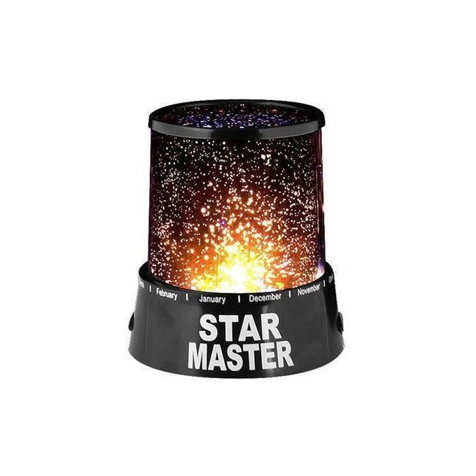 Star Master Projecteur LED avec ciel étoilé et lune, lampe rotative,  ambiance romantique, idéal pour la chambre d'un enfant ou comme cadeau à  prix pas cher