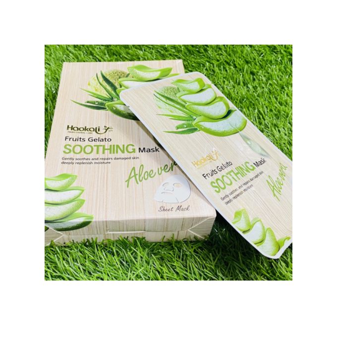 Fruit Of The Wokali MASK Aloe Vera Fruits Gelato Masque Apaisant Avec Extrait d'Aloe Vera