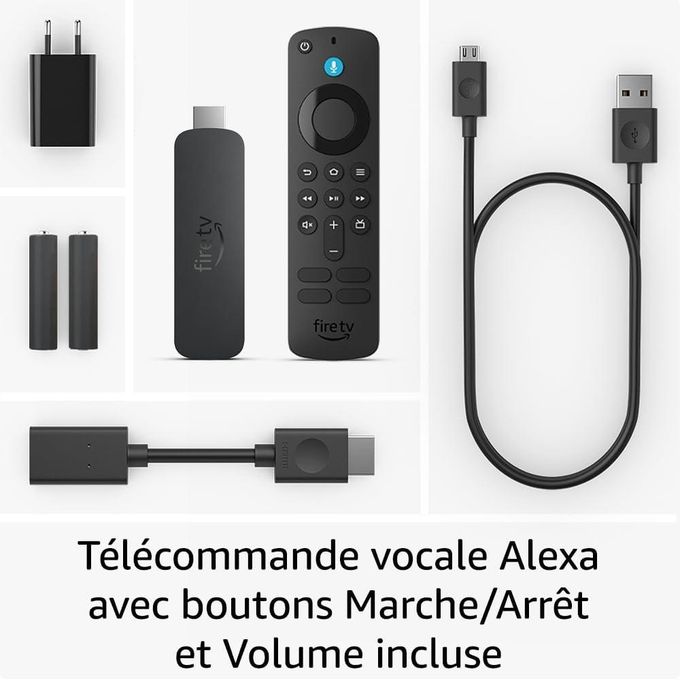 Fire TV Stick 4K Max Nouvelle Génération (Wi-Fi 6E) - Boîtier Streaming Amazon - Ouvert Mais Jamais Servi