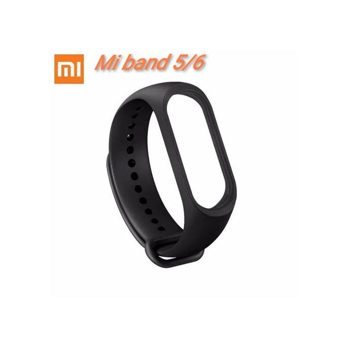 XIAOMI Bracelet de remplacement en silicone pour Mi band 5/6 Strap à prix  pas cher