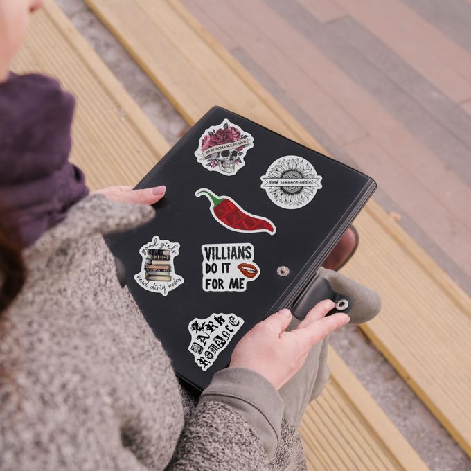 200 Autocollants Livres Pour Kindle – Décorations Imperméables Pour Carnets, Bouteilles – Cadeau Pour Lecteurs - 3