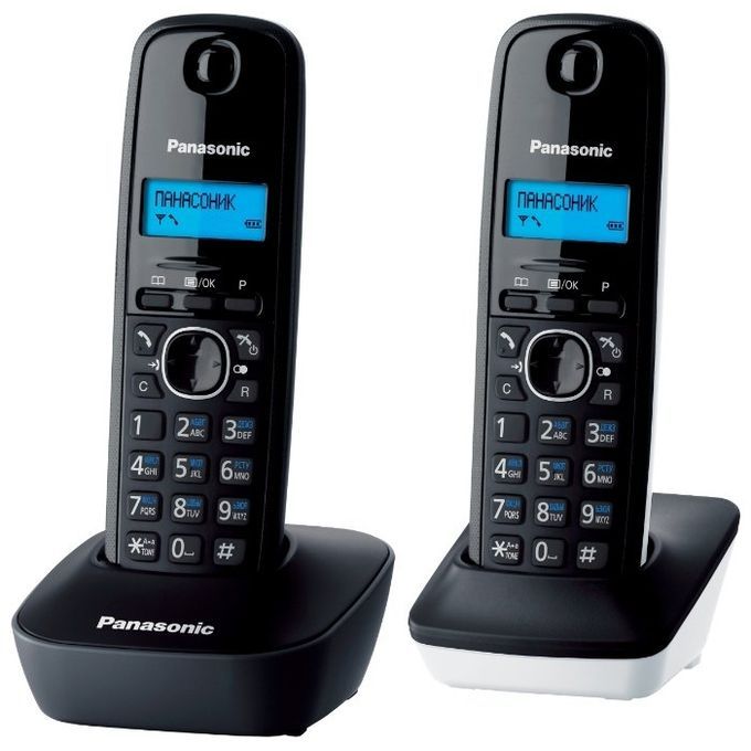 Panasonic KX-TG1612 - Téléphone Duo Sans Fil DECT