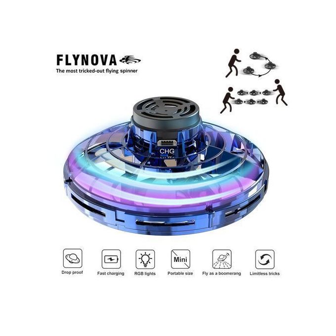 Generic FLYNOVA - Mini Drone volant et tournant, Spinner Fidget