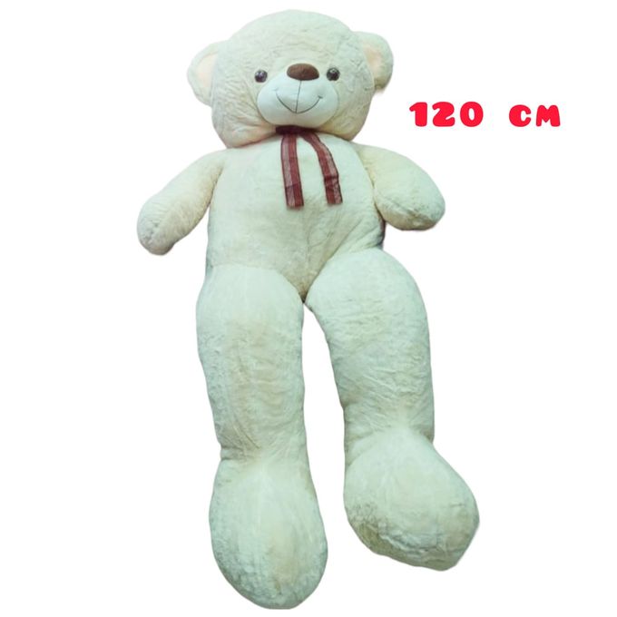 Peluche Géant - 150 cm - Rose & Blanc