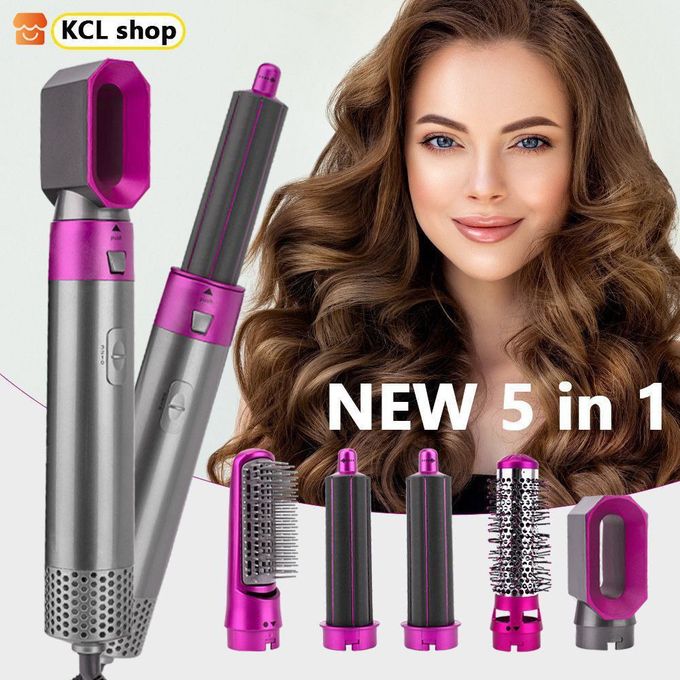 Hair Dryer 5 In 1 Accessoires du sèche-cheveux Multi-Têtes Hair Air wrap Styler Styling