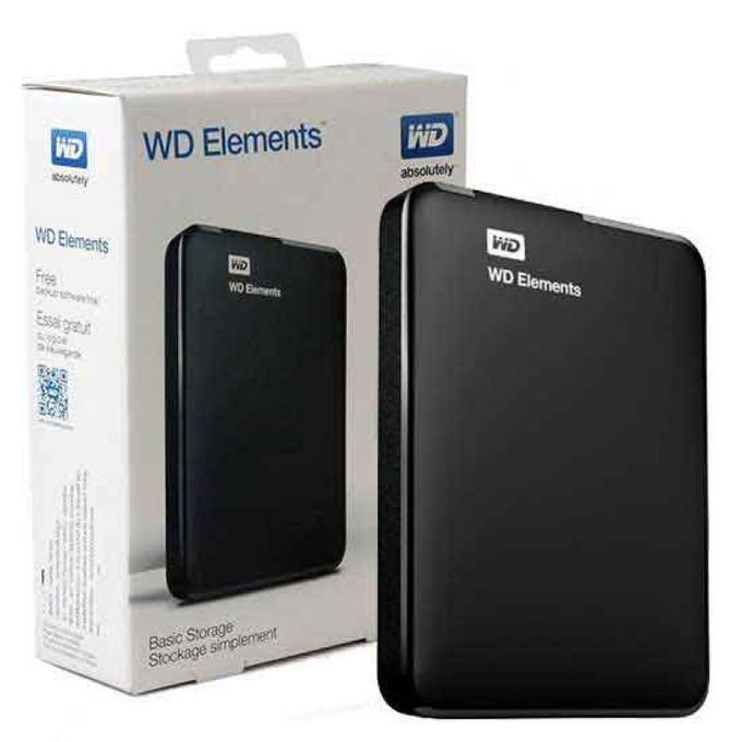 Western Digital Elements Disque Dur Externe Portable 1TB USB 3.0 H-Speed