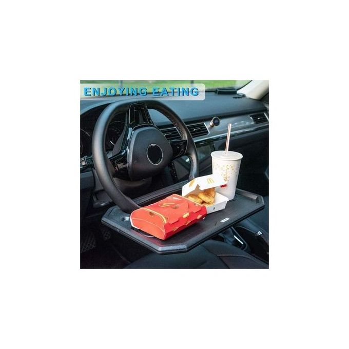 Table de volant Multifonctionnel Portable Car Table Volant Bureau