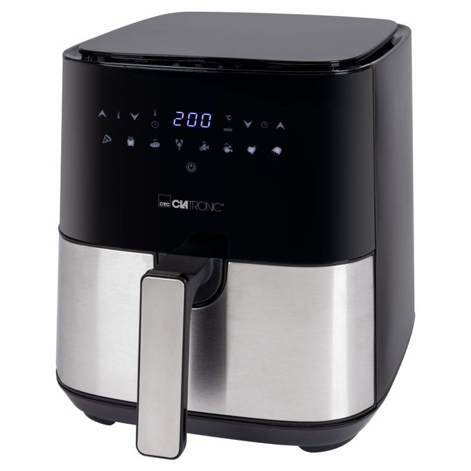 Clatronic Friteuse sans Huile - 5 Litres - 8 programmes- Tactile LED - 1450W -Germany