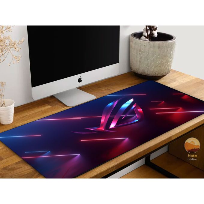 Tapis de souris CABLING Tapis de Souris XL ( 600 x 300 mm) de la marque  Multifonction Gaming Mousepad XXL Anti-Glissant Surface( couleur Néon Vert)