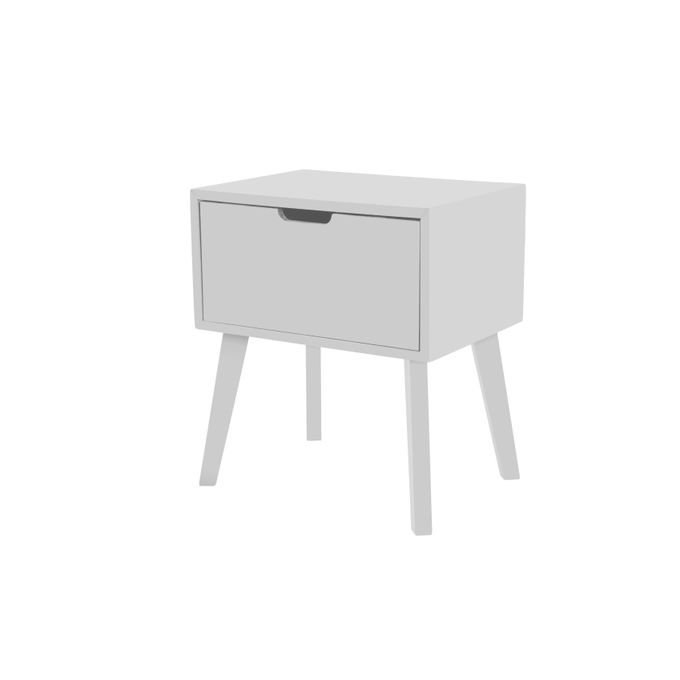 Kitea Table De Chevet GEOME - Blanc