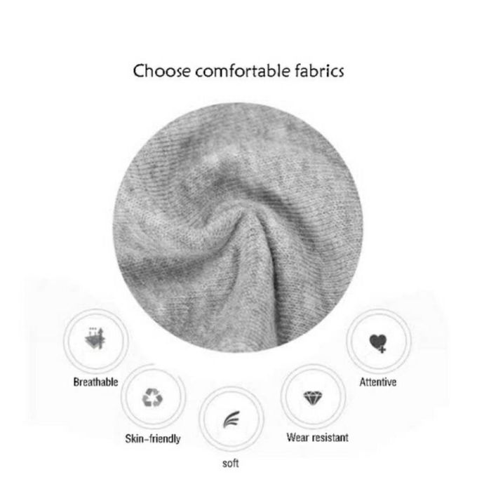 Generic Pack 10 Chaussettes Femmes Hommes 100 % Coton Bio à prix