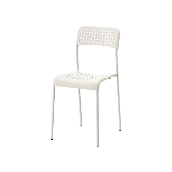 Ikea Chaise Addi Blanche Max 110 Kg A Prix Pas Cher Jumia Maroc
