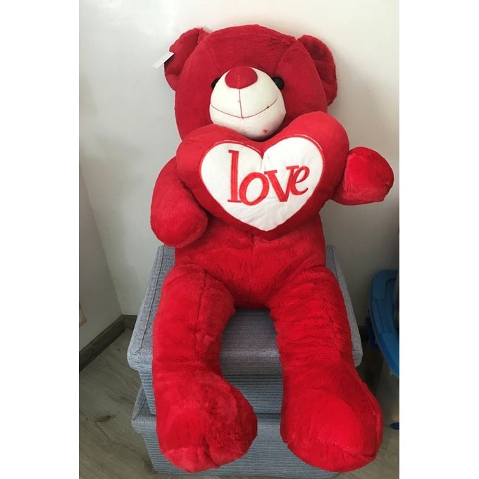 peluche coeur géant