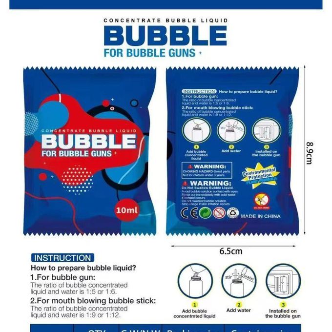 JOYIN Recharge De Solution à Bulles 950 ML – Concentré Pour Machine à Bulles, Baguettes, Souffleurs – Non Toxique, Bulles Géantes