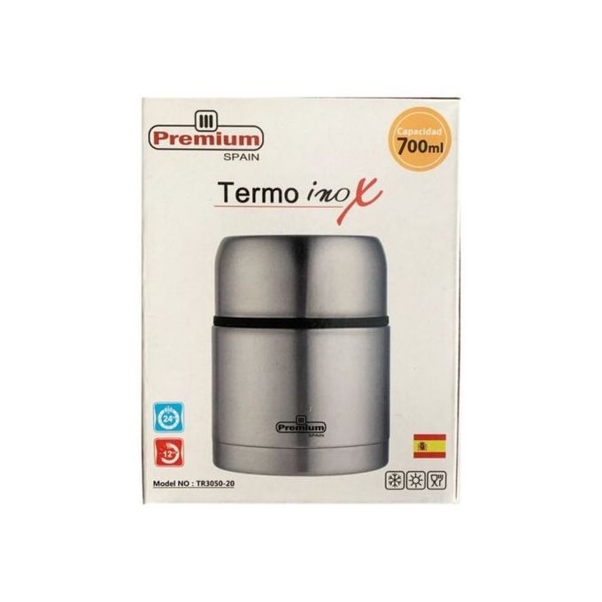 Boîtes Alimentaires Inox 4 Pièces – 2200 Ml, Couvercle Transparent, Empilables Et Réutilisables - 2