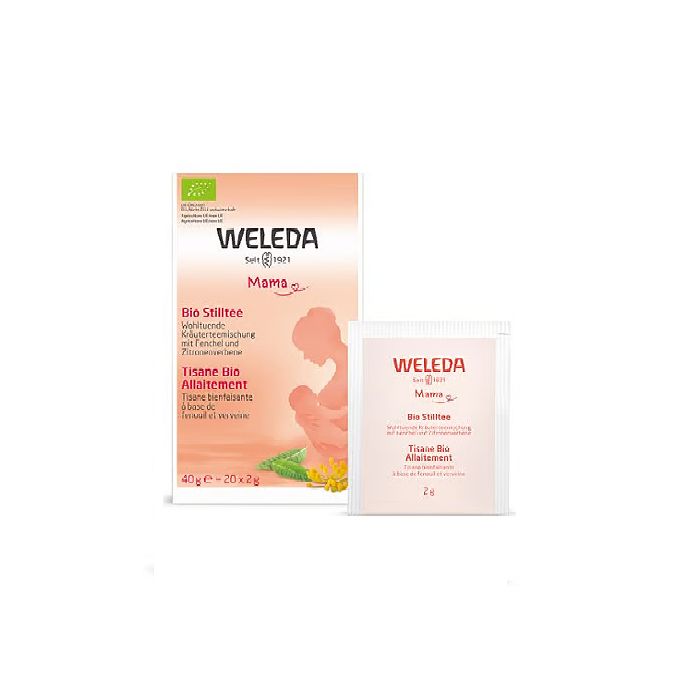 Weleda Maternité Tisane Allaitement Fenouil Verveine Bio 20 Sachets