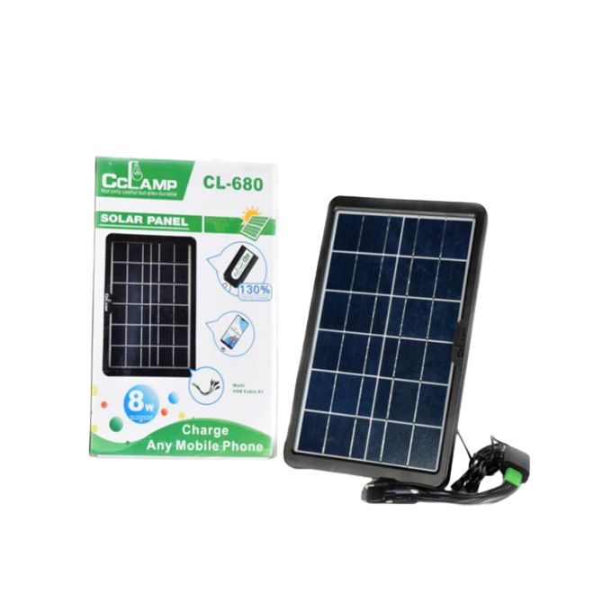 Generic Mini Panneau solaire Chargeur de téléphone portable 8w 6v