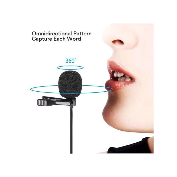 Microphone PROFESSIONNEL, AUX, Cable 1,5 m, Voix Hi-Fi , Enregistrement  audio