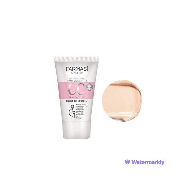 Farmasi Make Up Cc Cream Light To Medium 50 Ml Spf 25