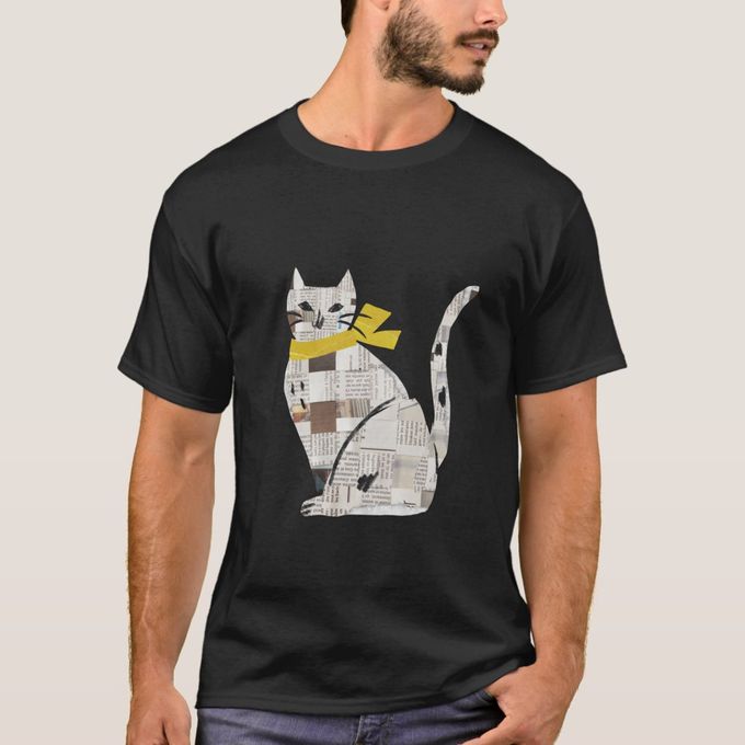 Cat t shirt nz top