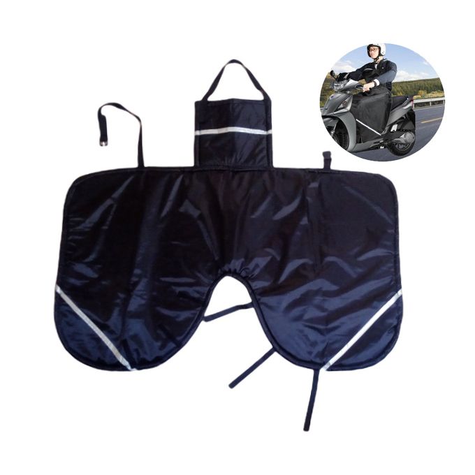 Protège-Jambes De Moto Chauds, Asudaro 1 Paire 70 Cm Jambières De Cyclisme  épaisses Et Coupe-Vent pour Homme étanche Jambières Protecteur Froid