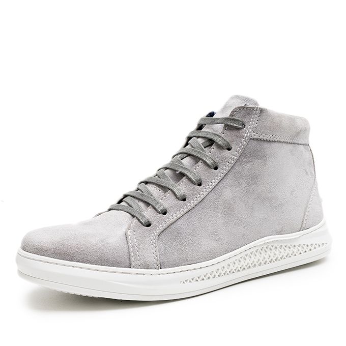 D'Urbano Baskets D'Urbano montantes en Cuir Daim - Gris.