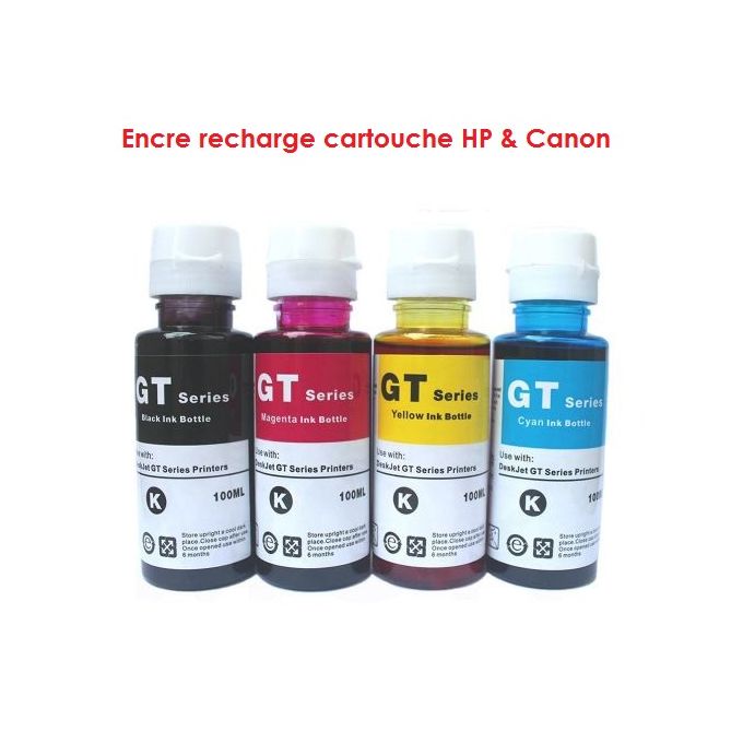 Generic Encre recharge cartouches hp & canon 100 ML à prix pas cher Jumia Maroc
