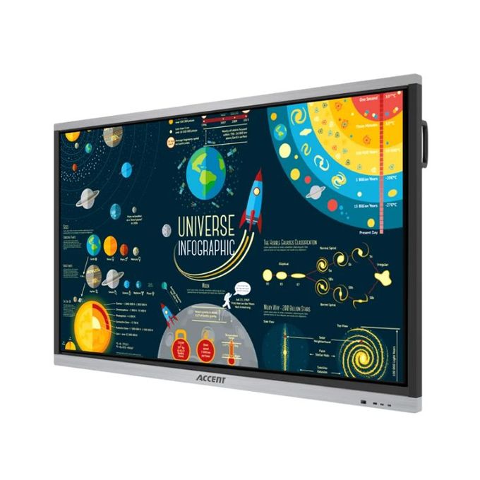 Accent Smart Board 65" - Silver