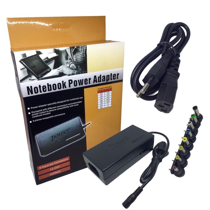 Adaptateur Notebook Power D-7 secteur pour ordinateur portable 12-24V  100Watts