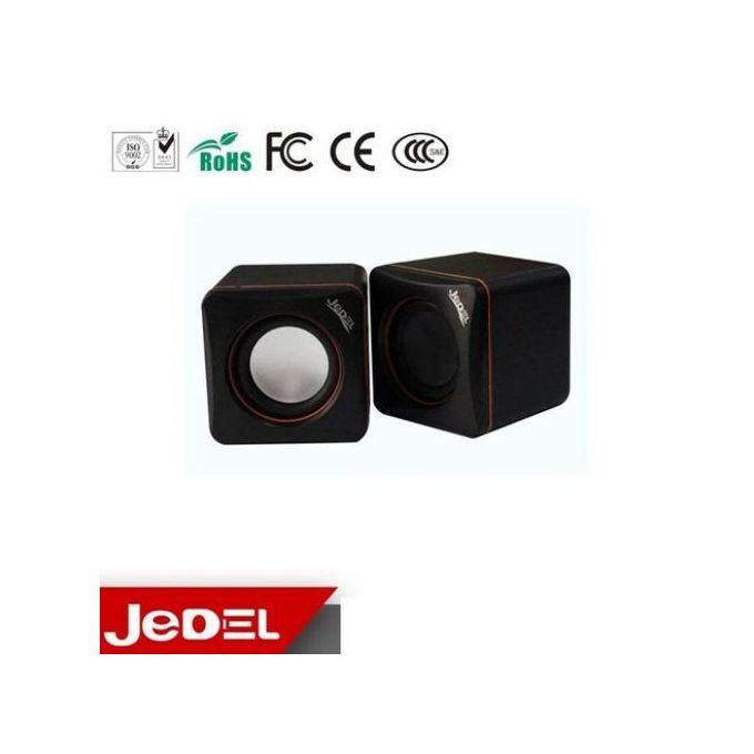 Jedel speaker 2.0canaux multimédia USB haut -parleurs Avec Fil de Pc ordinateu