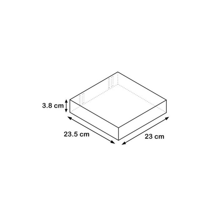 Leroy Merlin Etagere Murale Tablette Blanc L 23 X P 23 5cm