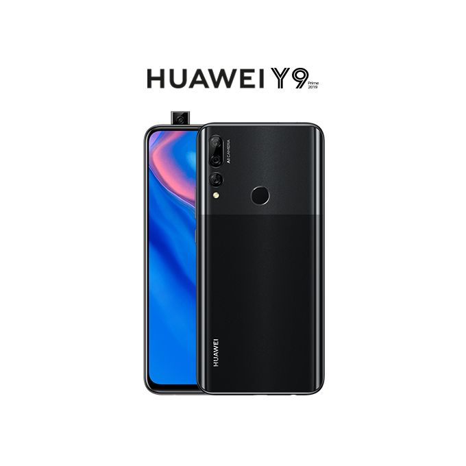 Huawei Y9 Prime 2019 Ecran Ultrafullview 6 59 128 Go 4go Batterie 4000mah Noir Obscur جوميا المغرب