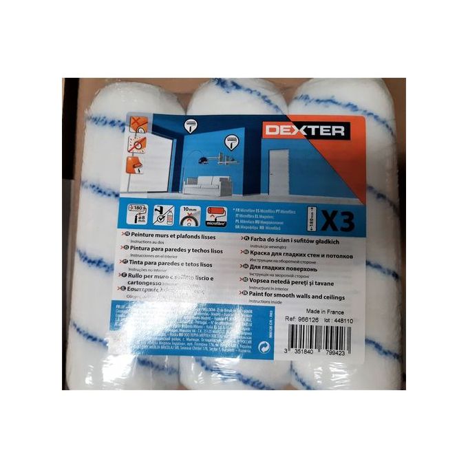 Leroy Merlin Recharge De 3 Rouleaux Pour Peinture Mur Et Plafond Rouleau Standard De 18 Cm A Prix Pas Cher Jumia Maroc