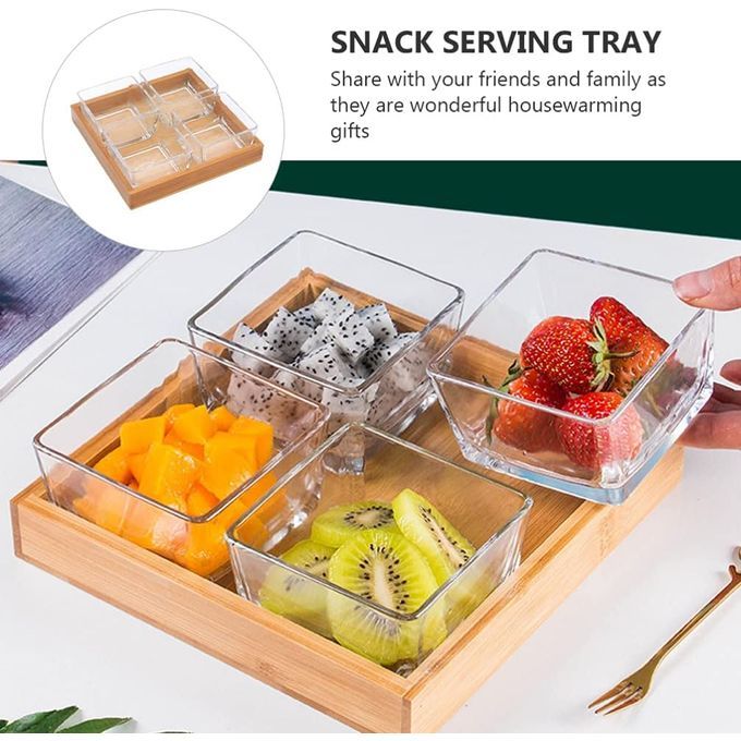 Assiette de service en plastique avec couvercle hermétique et perfecSync,  récipient alimentaire portable pour fête, apéritif, fruits, plateaux à  bonbons - AliExpress