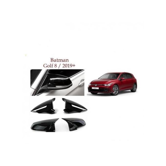 Coques rétroviseurs noir brillant Volkswagen Golf 8 – Carsmatic -  Accessoires