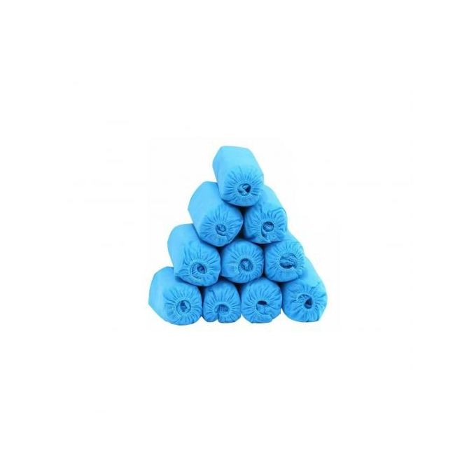 Couvre-chaussures anti-poussière 100pcs Couvre-chaussures jetables non  tissés electromenager cuisson Bleu foncé