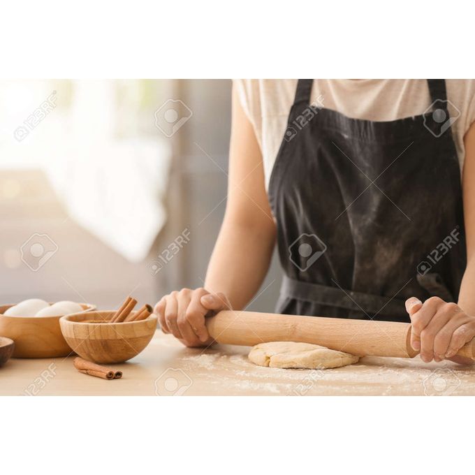 Generic Rouleau à pâtisserie en bois, bâton à nouilles, rouleau à pâte à  prix pas cher