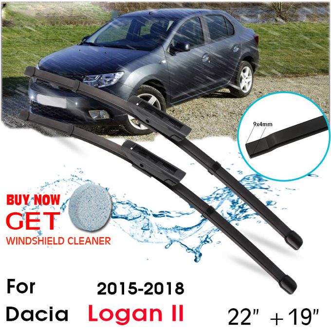 Generic Lame d'essuie-glace pour voiture Dacia logan à prix pas cher