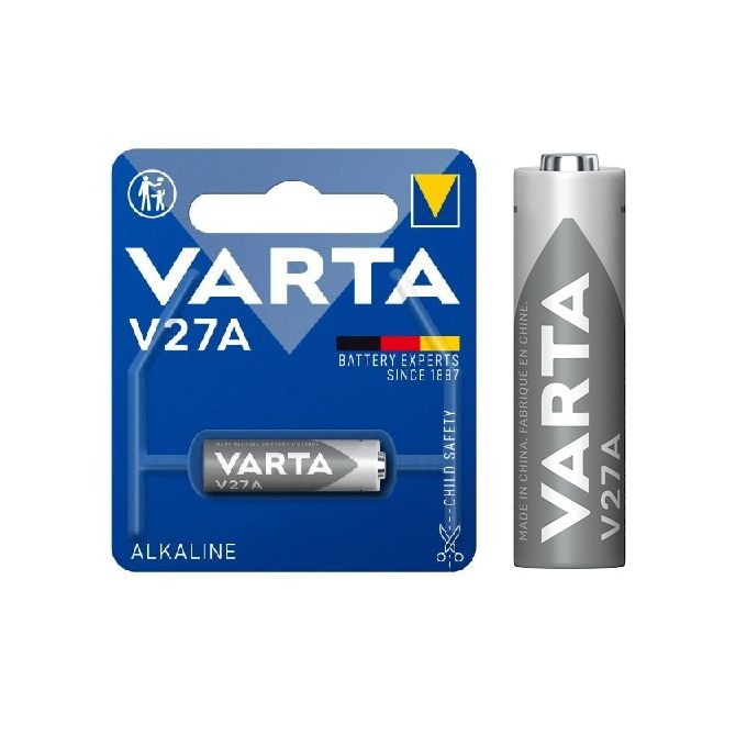 VARTA 27A 12V, pour Remonte Control Télécommande GPS Alarme // Alkaline  LR27 12 volts à prix pas cher