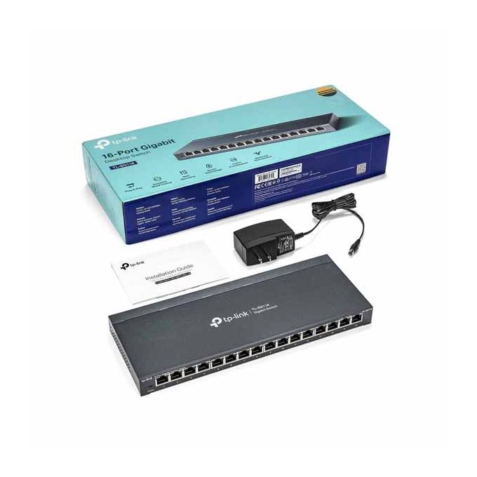 Switch de bureau TP-Link TL-SG116 Gigabit 16 ports prix Maroc