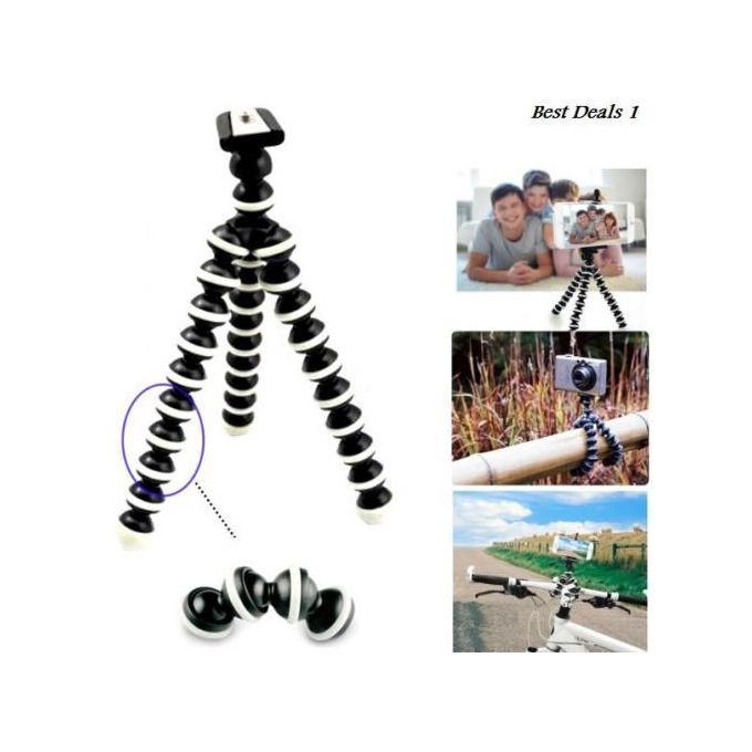 Tripied XL flexible style Octopus pour téléphone portable / Appareil photo Z-02