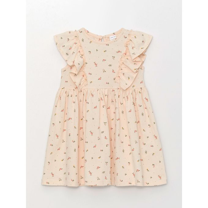 Lc Waikiki Robe bebe fille imprimee a col ras