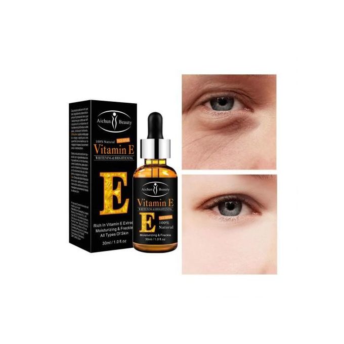 Compare Aichun Beauty Pack 2 sérums Anti-âge à extraits naturels 100%,  Vitamine E pour yeux, et carrot pour visage Price