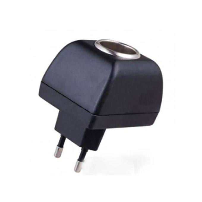 Universel plastique + métal 110 V-240 V 50-60Hz ca à 12V DC ue adaptateur  secteur de voiture adaptateur convertisseur allume-cigare, ✓ Meilleur prix  au Maroc et ailleurs