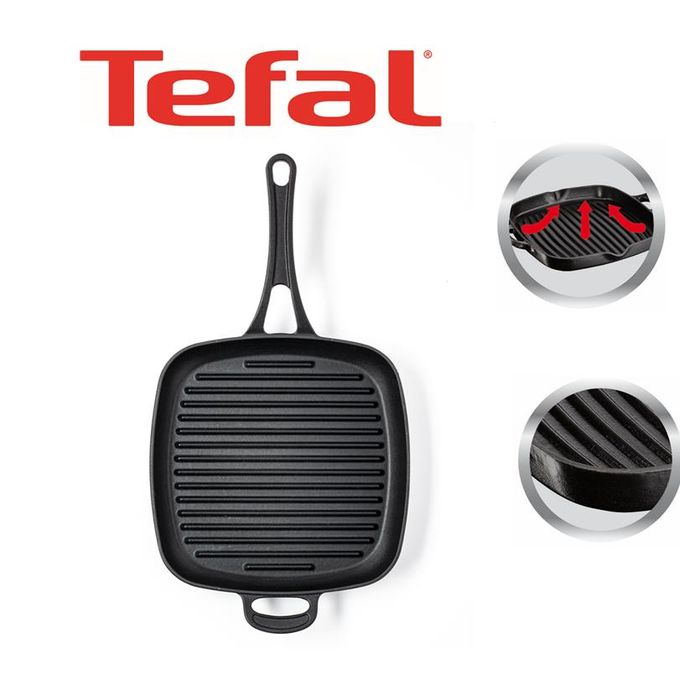 Jamie Oliver Poêle Grill Carrée 25 cm