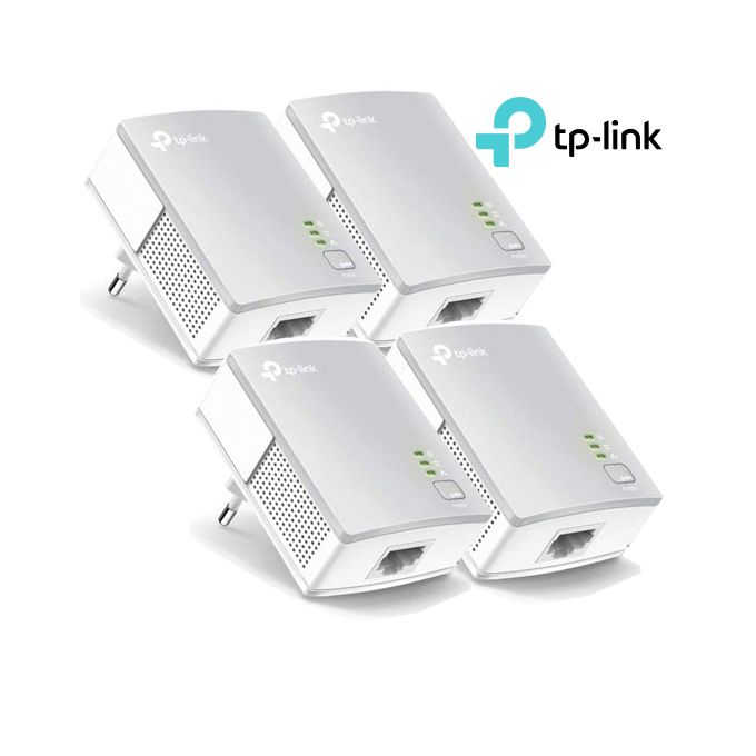 TP-Link Pack de 4 CPL Câble AV600 600Mbps TL-PA411 KIT